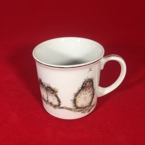 💰Cute little baby birds and momma small cup 21/2